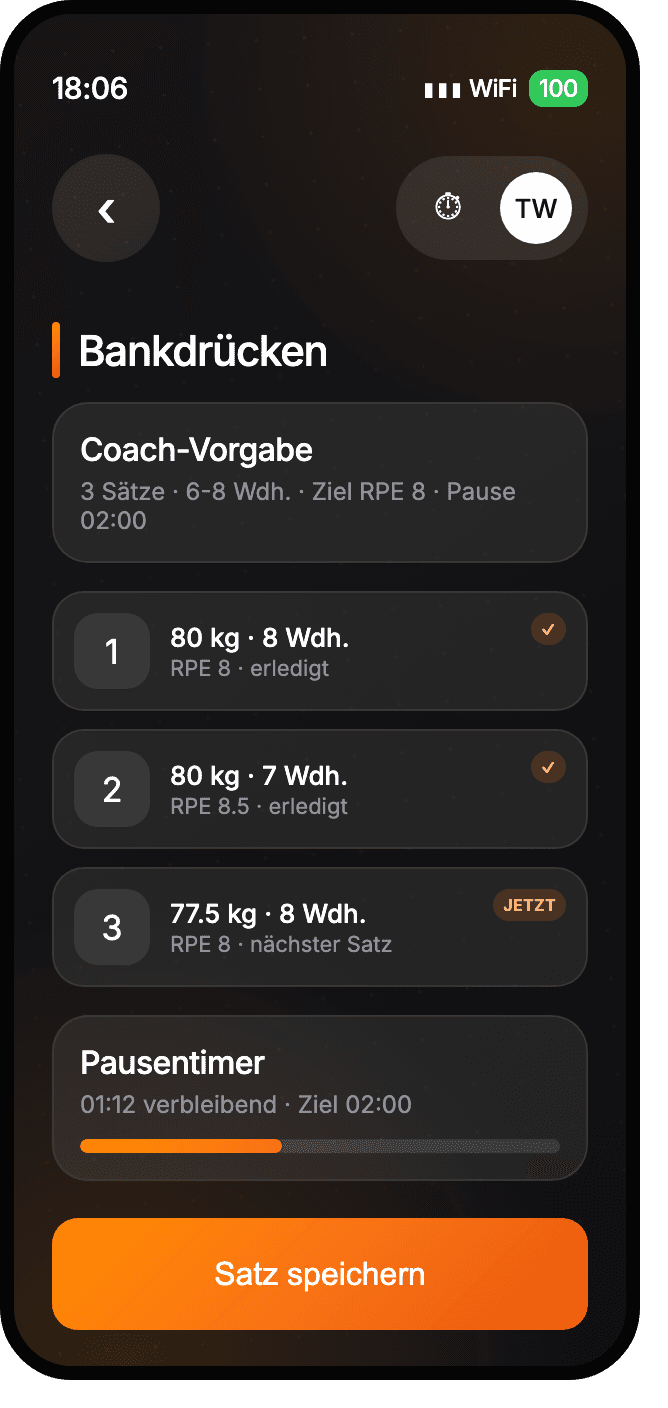 Workout-Logbuch